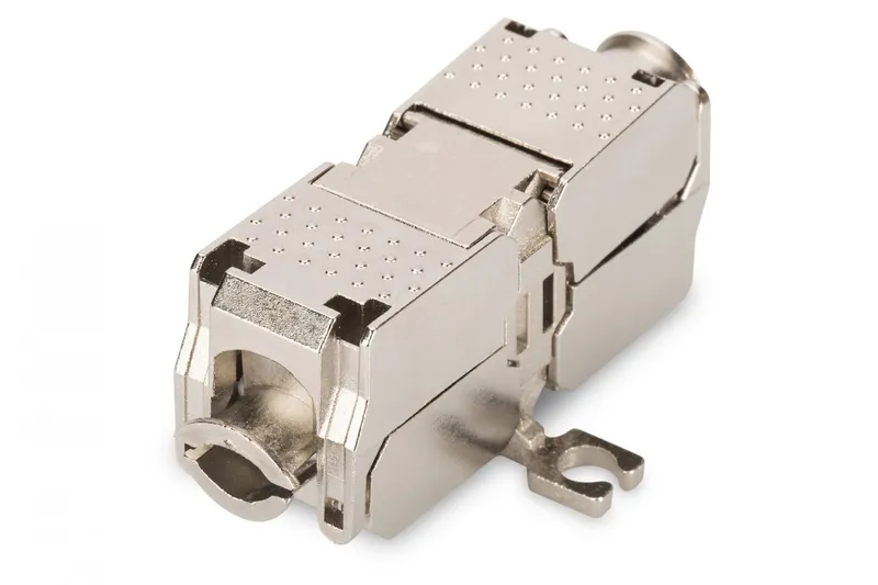Alternativ bild 0 för Digitus DN-93909, RJ-45, Metallisk, Cat6a, Nickel, Zink, 26 mm