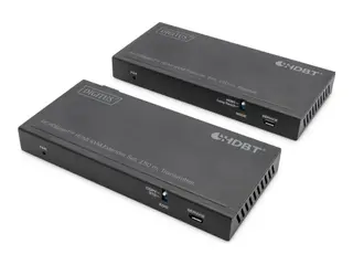 Produktfoto för DIGITUS DS-55526 - Sändare och mottagare - KVM / audio / USB/ infrared extender - HDBaseT - över CAT 6/6a - upp till 150 m
