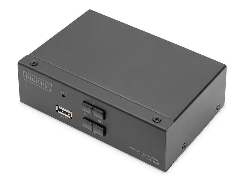Alternativ bild 0 för DIGITUS - KVM / audio switch - 2 ports