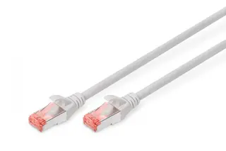 Produktfoto för Digitus Patch Cord Lszh Rj-45 Rj-45 Cat6 0.25m Grå