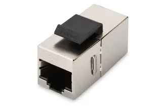 Produktfoto för DIGITUS Professional - Kopplingsdon för nätverk - RJ-45 (hona) till RJ-45 (hona) - skärmad - CAT 6
