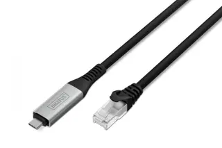 Produktfoto för DIGITUS USB-C 3.2 Gen1 to RJ45 Adapter - 3m