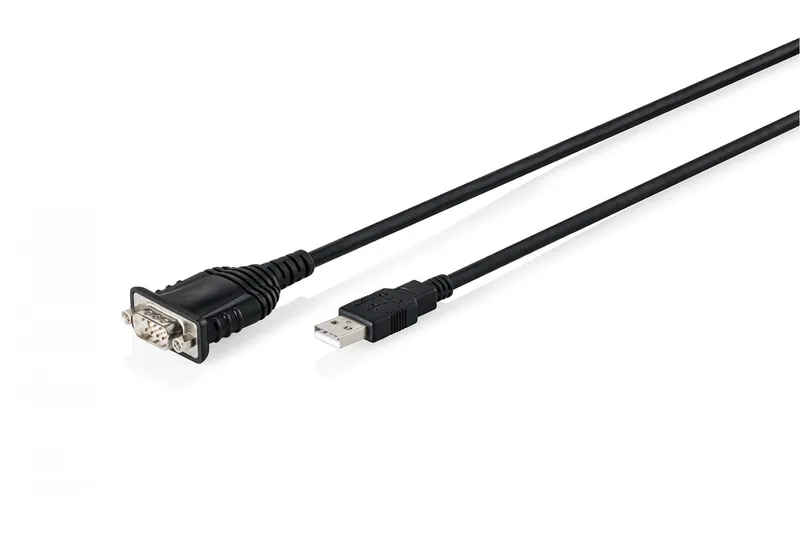 Alternativ bild 0 för Digitus Usb To Serial Cable 1.8m 1.8m Usb-a Db9 Svart