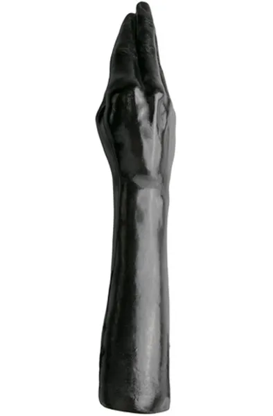 Bild 1 för Dildo Hand All Black 39 cm
