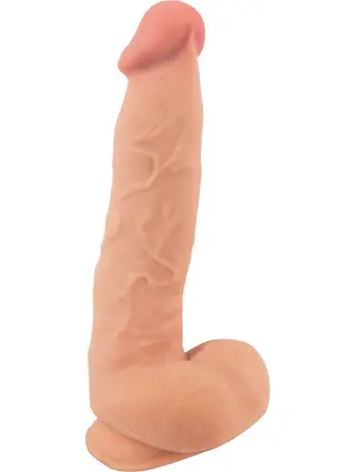 Produktfoto för Dildo med rörlig hud 24.7 cm