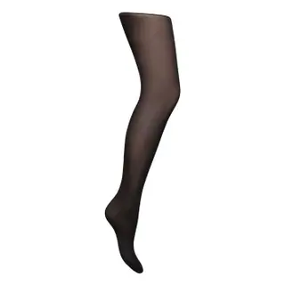 Produktfoto för DIM Strumpbyxor Diams Ventre Plat Tights Svart Large Dam