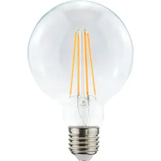 Produktfoto för Dimbar LED-lampa G95 4W 2700K 470 lumen