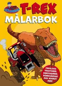 Alternativ bild 0 för Dinobonden T-rex målarbok