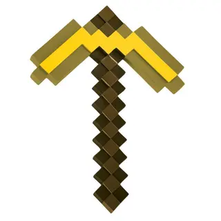 Produktfoto för Disguise - Minecraft Gold Pickaxe (112299) /Dress Up