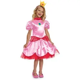 Produktfoto för Disguise Super Mario Costume Fancy Princess Peach M (7-8)