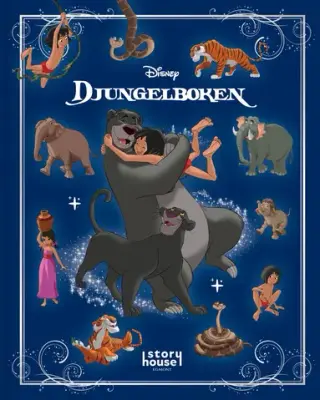 Produktfoto för Disney Klassiker Sagobok Djungelboken