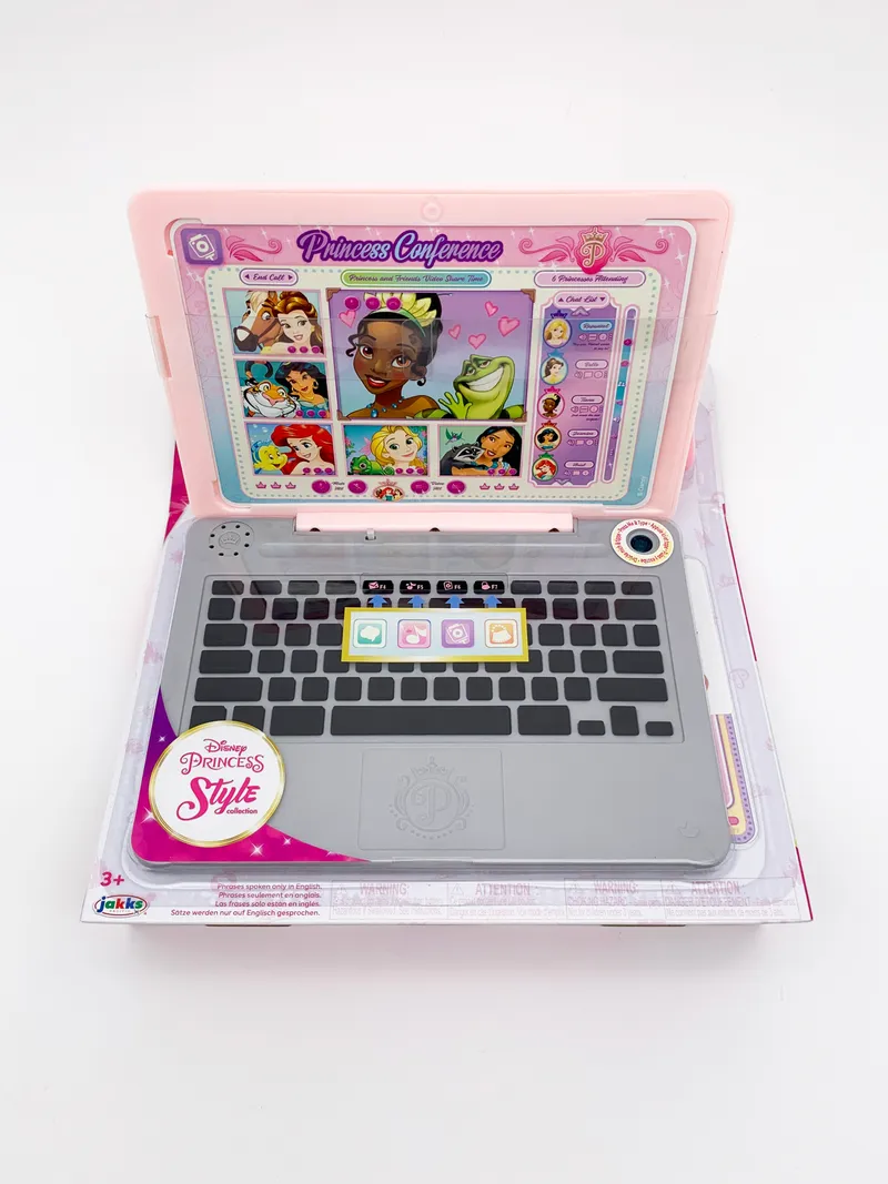 Alternativ bild 0 för Disney Princess - Style Collection Play Laptop (216764) /Pretend Play /Multi