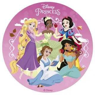 Produktfoto för Disney Prinsessor Tårtbild 15,5cm