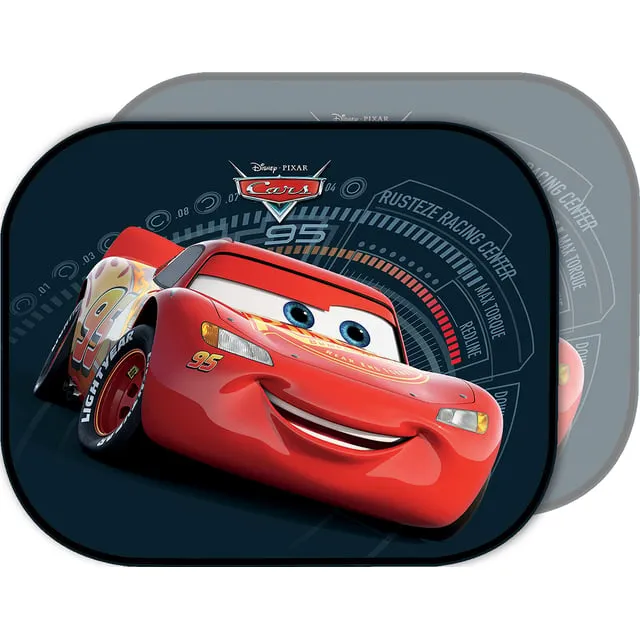 Alternativ bild 0 för Disney solbeskytter Cars 2 stk. 44x35 cm