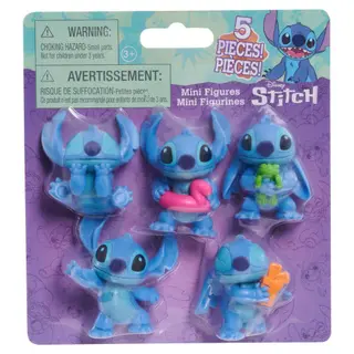 Produktfoto för Disney Stitch Figures 5 Pack 5.5 cm