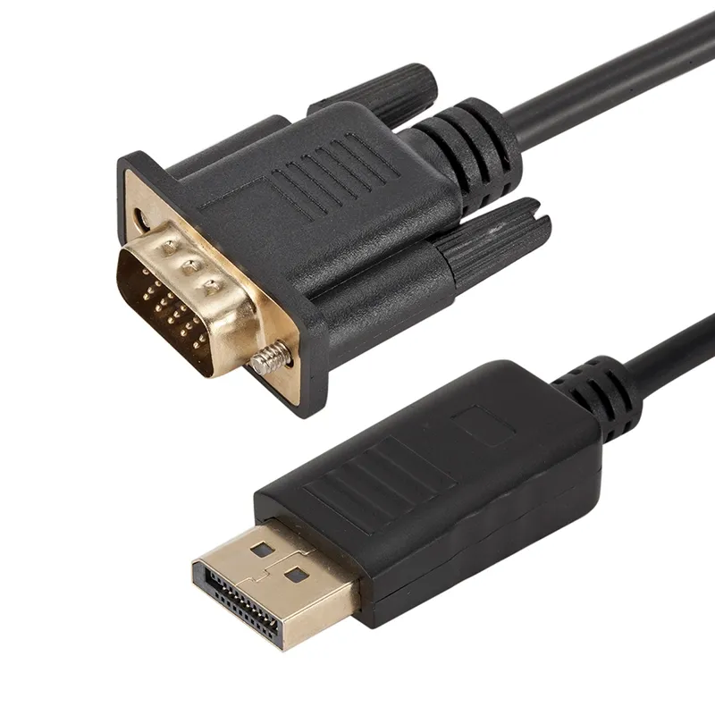 Alternativ bild 0 för DisplayPort till VGA 1,8 m - Svart