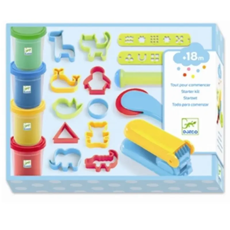 Alternativ bild 0 för Djeco - 4 Tubs And 21 Tools