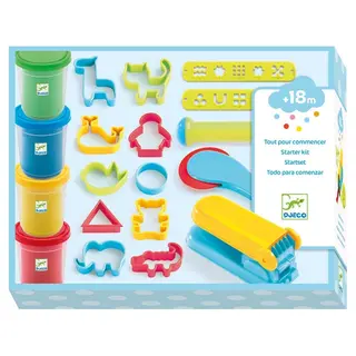 Produktfoto för Djeco - 4 Tubs And 21 Tools