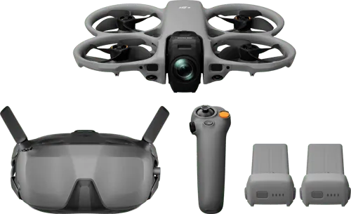 Alternativ bild 0 för DJI Avata 360 Motion Combo (Goggles N3), 4 rotorer, 64 MP, 6000 x 3000 pixlar, 13500 m, 2700 mAh, Grå