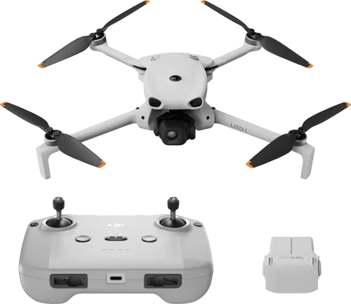 Alternativ bild 0 för DJI Lito 1, 4 rotorer, 48 MP, 3840 x 2160 pixlar, 20000 m, 2590 mAh, Grå