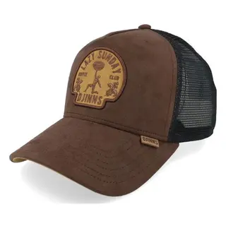 Produktfoto för Djinns - Brun trucker Keps - Lazy Classic Coffee/Black Trucker @ Hatstore