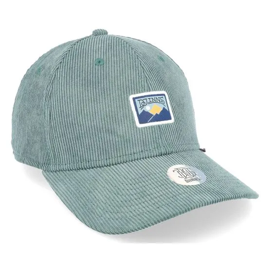 Bild 2 för Djinns - Grön adjustable Keps - Truefit Cord Mountains Green Adjustable @ Hatstore