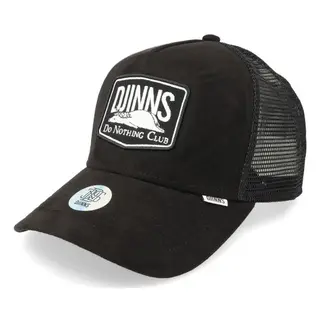 Produktfoto för Djinns - Svart trucker Keps - Hft Cap Dnc 3.0 Hairy Suede Black Trucker @ Hatstore