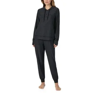 Produktfoto för DKNY Chill In Style Hoodie Jogger Set Svart polyester X-Small Dam