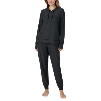 Alternativ bild 0 för DKNY Chill In Style Hoodie Jogger Set Svart polyester X-Small Dam