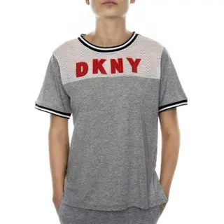 Produktfoto för DKNY Spell It Out SS Tee Grå Small Dam