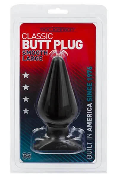 Bild 2 för Doc Johnson: Classic Butt Plug, large, svart