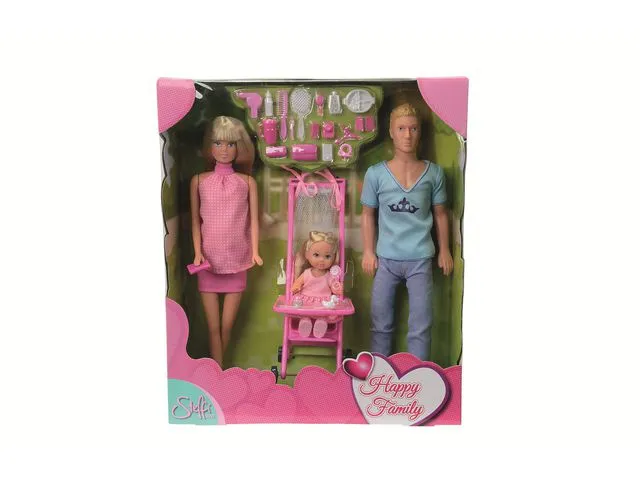 Alternativ bild 0 för Dockfamilj 3/fp