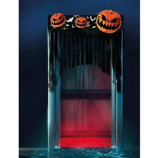 Produktfoto för Dörrdraperi Pumpa 90x30cm