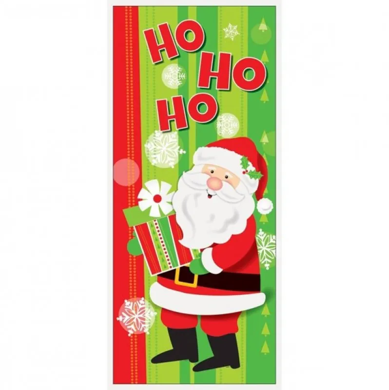 Alternativ bild 0 för Dörrskylt tomtens Ho Ho Ho