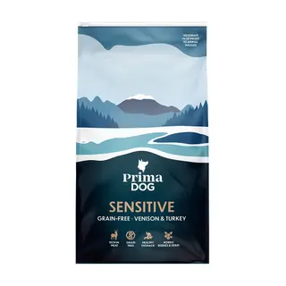 Produktfoto för Dog Adult All Breed Grainfree Hjort och Kalkon 1,5kg eller 10 kg