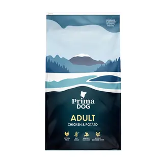 Produktfoto för Dog Adult All Breed Kyckling och Potatis, 2kg eller 10 kg