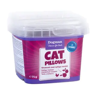 Produktfoto för Dogman Cat Pillows kycklin tranbär75g