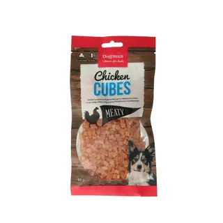 Produktfoto för Dogman Chicken Cubes 80g