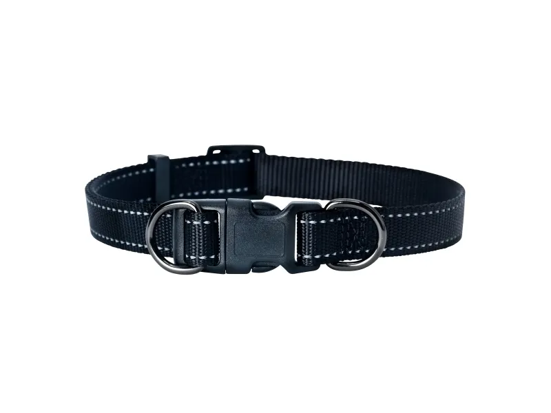 Alternativ bild 0 för Dogman Just. halsb Iris svart 35-60cm