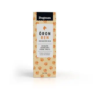Produktfoto för Dogman Öronrengöring 50ml