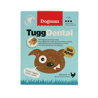 Produktfoto för Dogman Tugg Dental med kyckling 28-pack