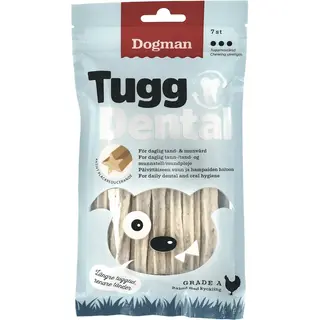 Produktfoto för Dogman Tugg Dental med kyckling 7-pack