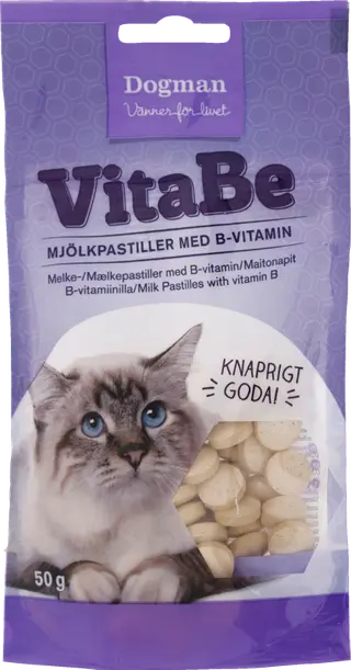 Produktfoto för Dogman VitaBe för katt 50g