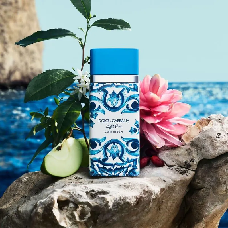 Bild 6 för Dolce & Gabbana Light Blue Capri in Love Eau de Parfum - 100 ml