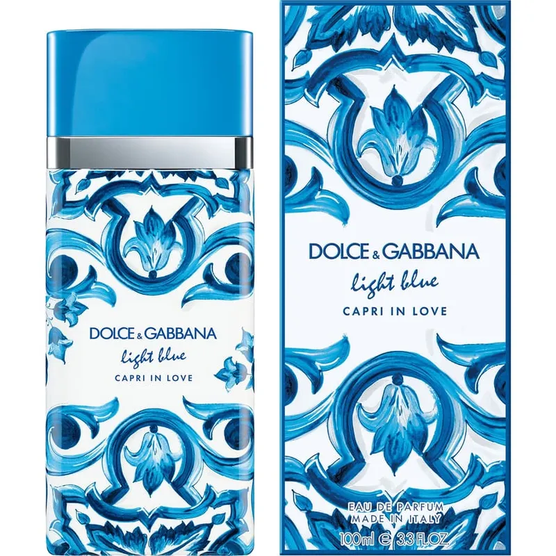 Bild 8 för Dolce & Gabbana Light Blue Capri in Love Eau de Parfum - 100 ml