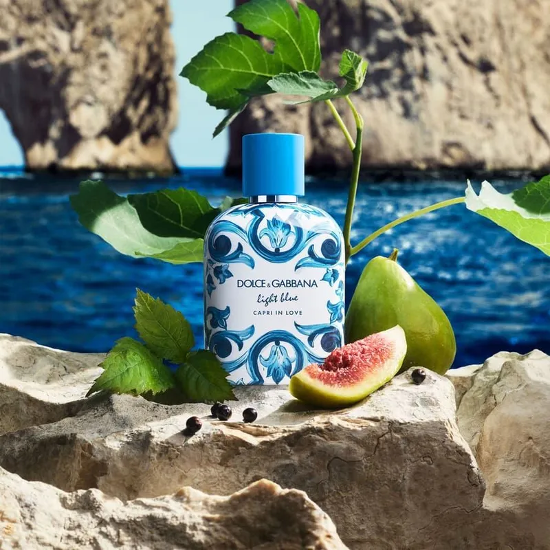 Bild 6 för Dolce & Gabbana Light Blue Capri in Love Pour Homme Eau de Parfum - 100 ml