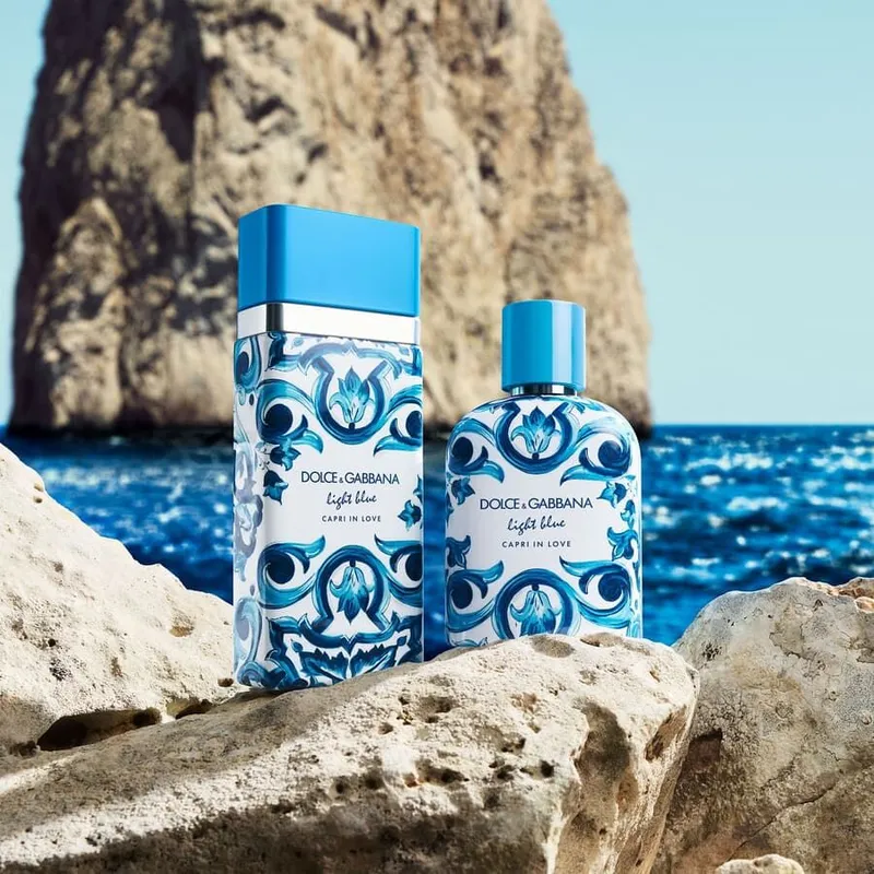 Bild 7 för Dolce & Gabbana Light Blue Capri in Love Pour Homme Eau de Parfum - 100 ml