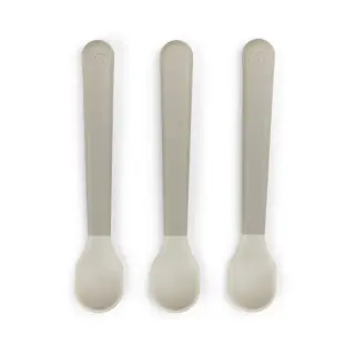 Produktfoto för Done By Deer Easy-Grip Sked 3-pack (Sand)