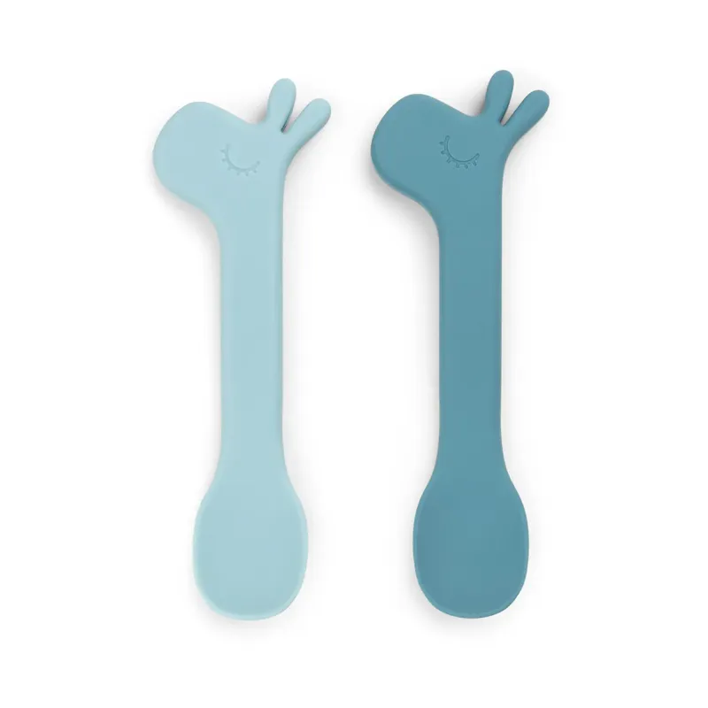 Alternativ bild 0 för Done by deer Lalee sked 2-pack Blue