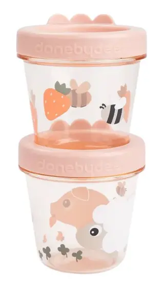 Produktfoto för Done By Deer Snack Box 2-pack Tiny Farm (Powder)